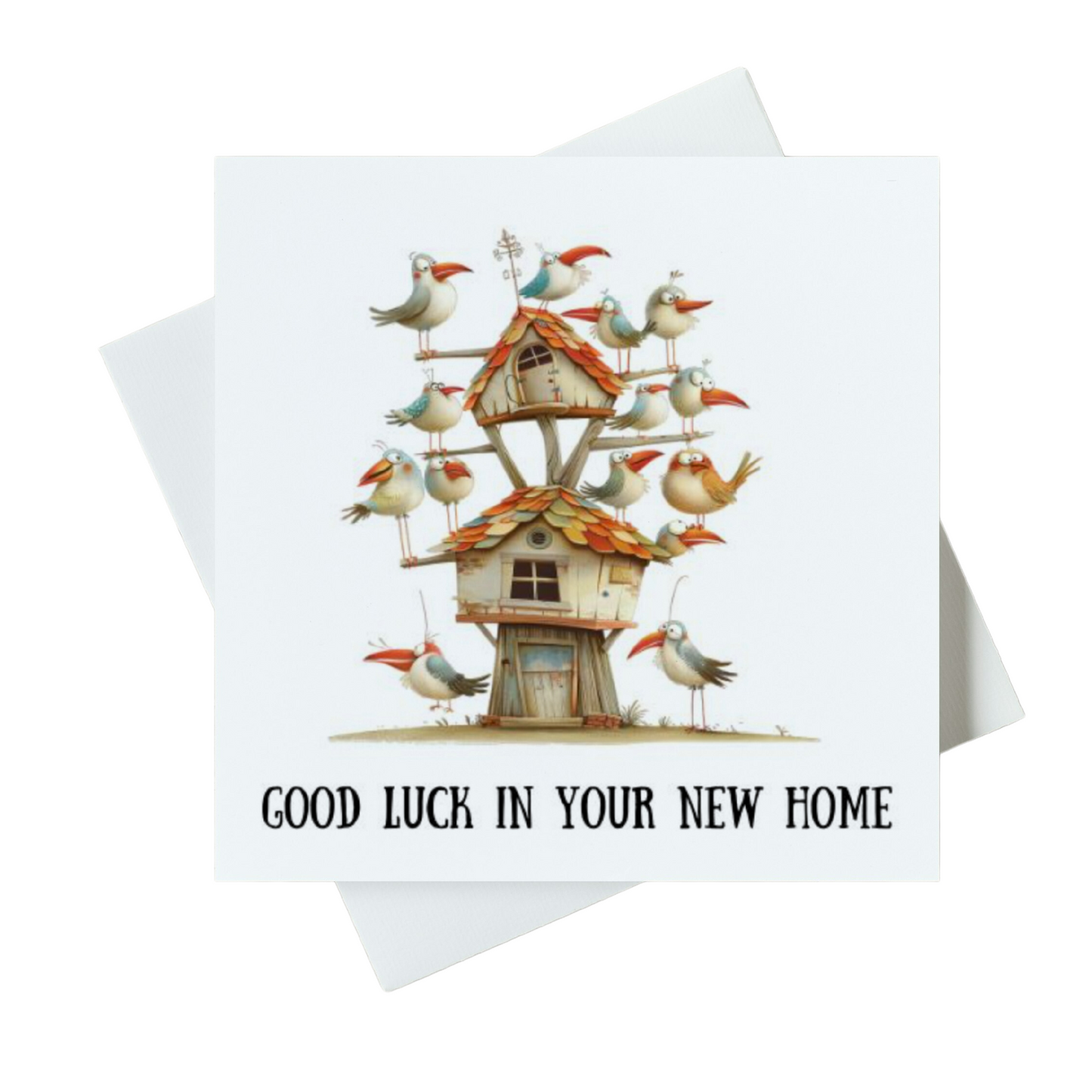 Good Luck In Your New Home Card