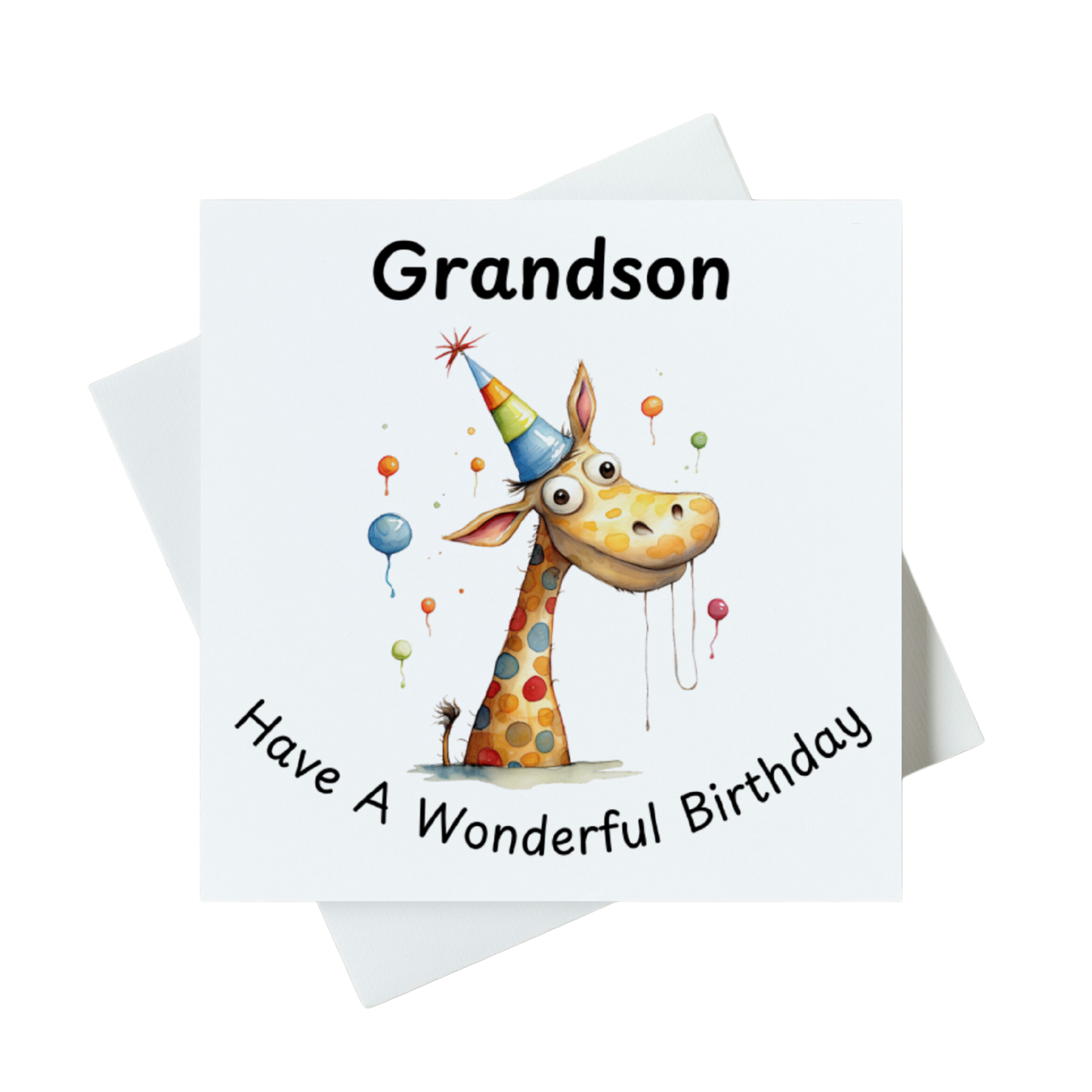 Grandson Have A Wonderful Birthday Card