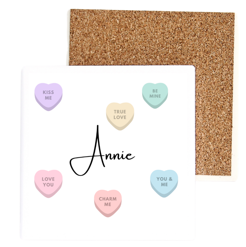 Personalised Love Hearts