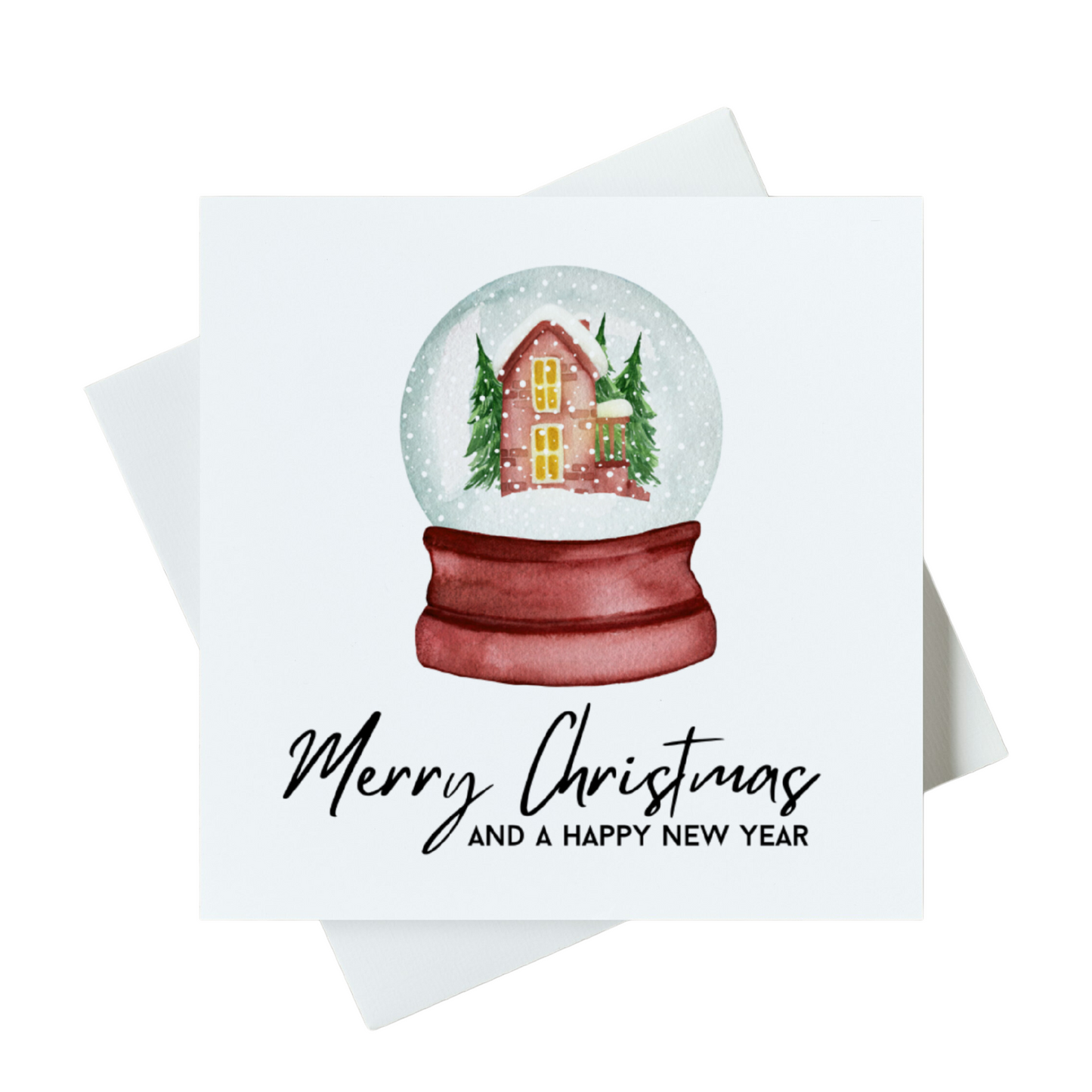 Merry Christmas And A Happy New Year Card