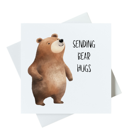 Sending Bear Hugs Card