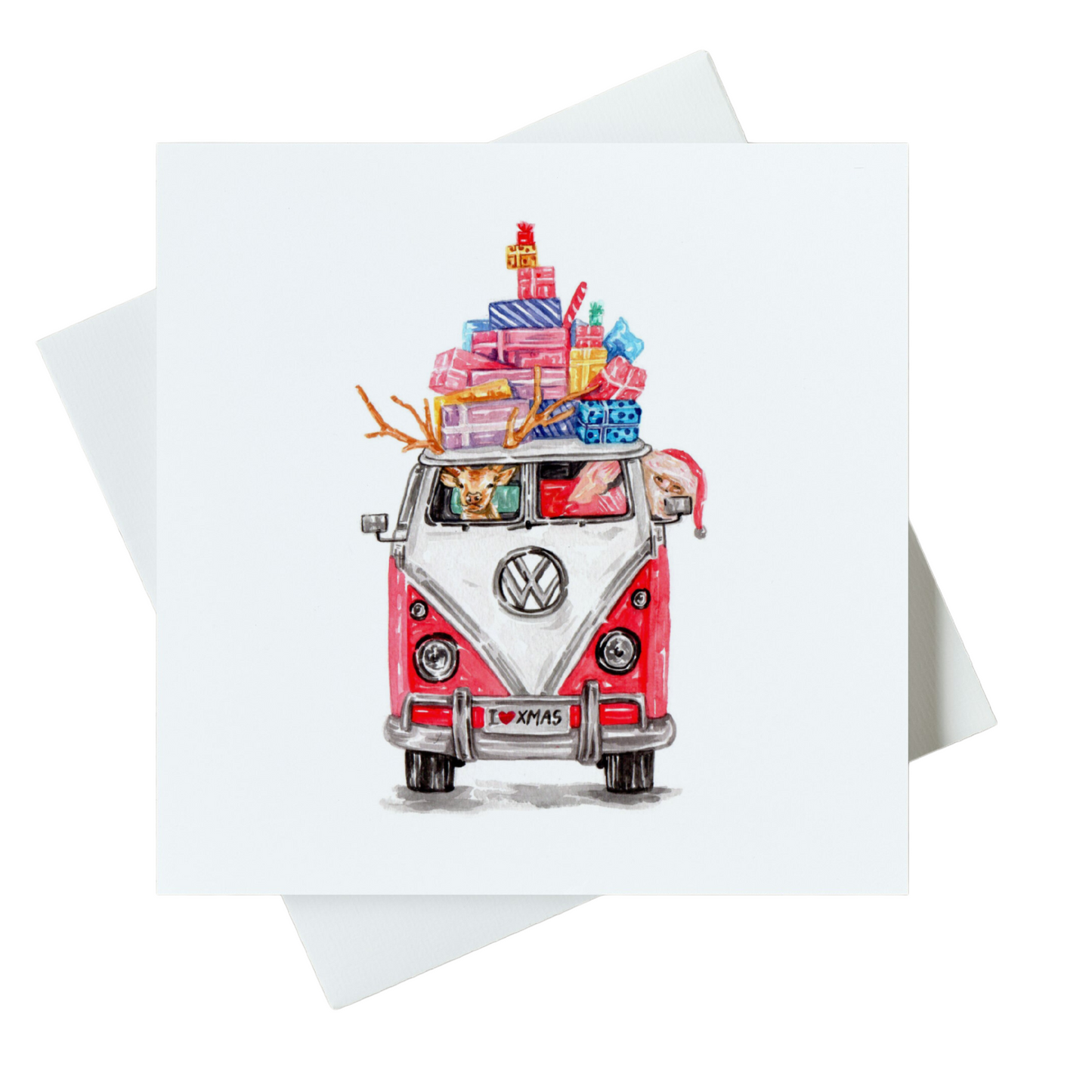 Christmas Campervan Card