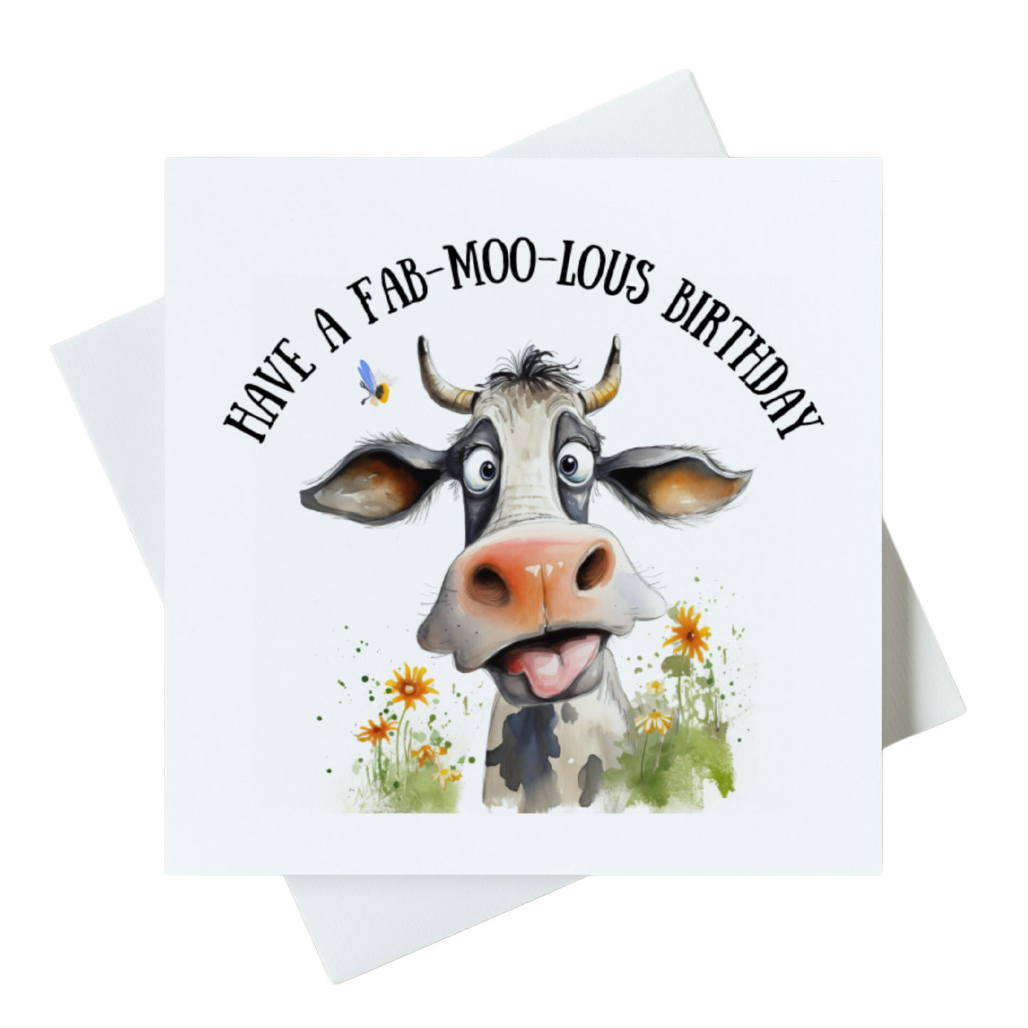 Have A FAB-MOO-LOUS Birthday Card