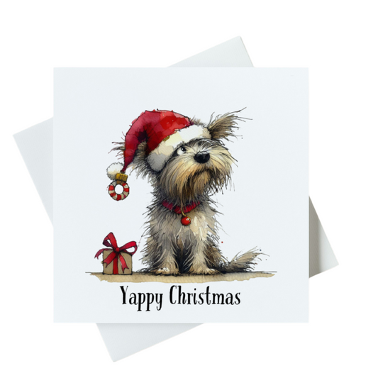 Yappy Christmas Card