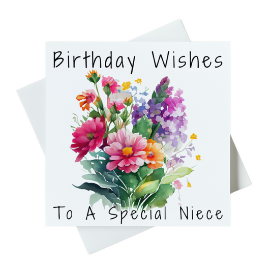 Birthday Wishes To A Special Niece Card