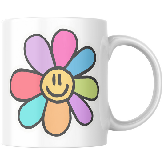 Positive Flower Gift Mug