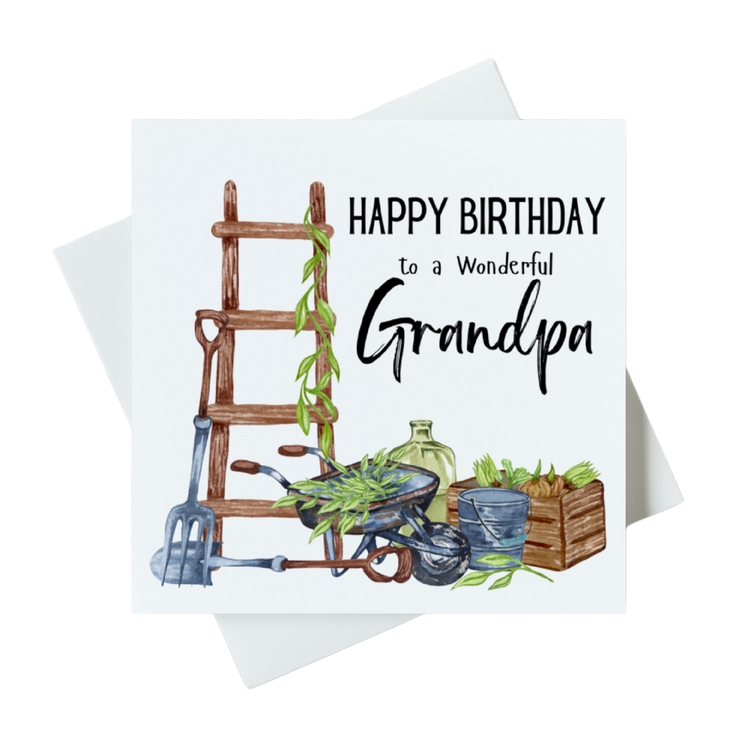 Happy Birthday To A Wonderful Grandpa Card