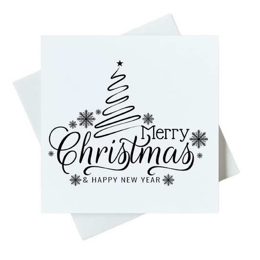 Merry Christmas & A Happy New Year Card