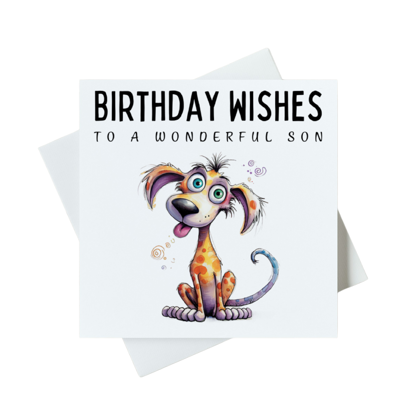 Birthday Wishes To A Wonderful Son Card