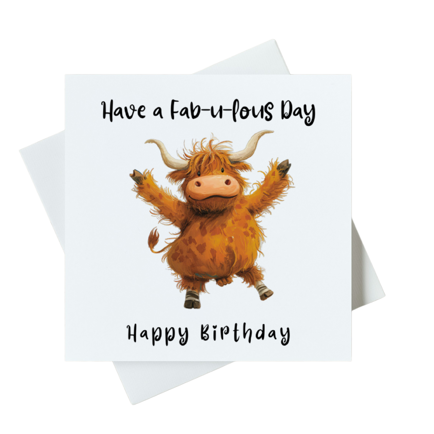 Have A Fab-u-lous Day Happy Birthday Card