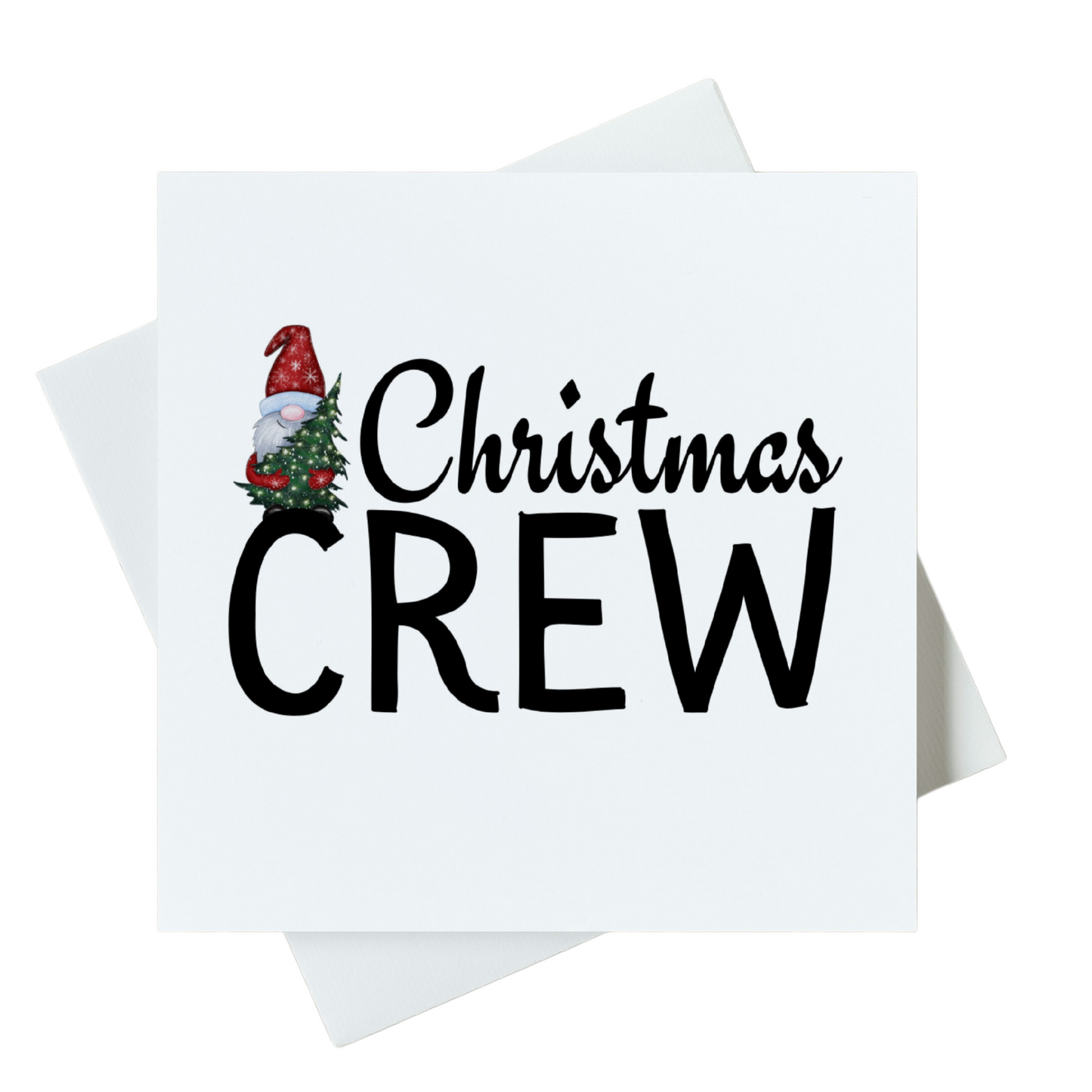 Christmas Crew Card