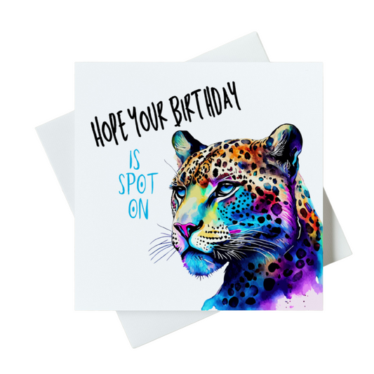 Hope Your Birthday Is Spot On Card