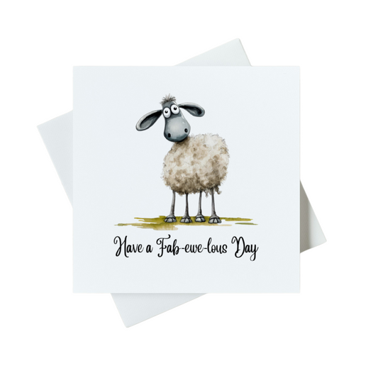 Have A Fab-ewe-lous Day Card