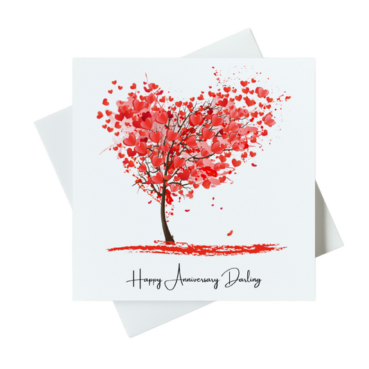 Happy Anniversary Darling Card