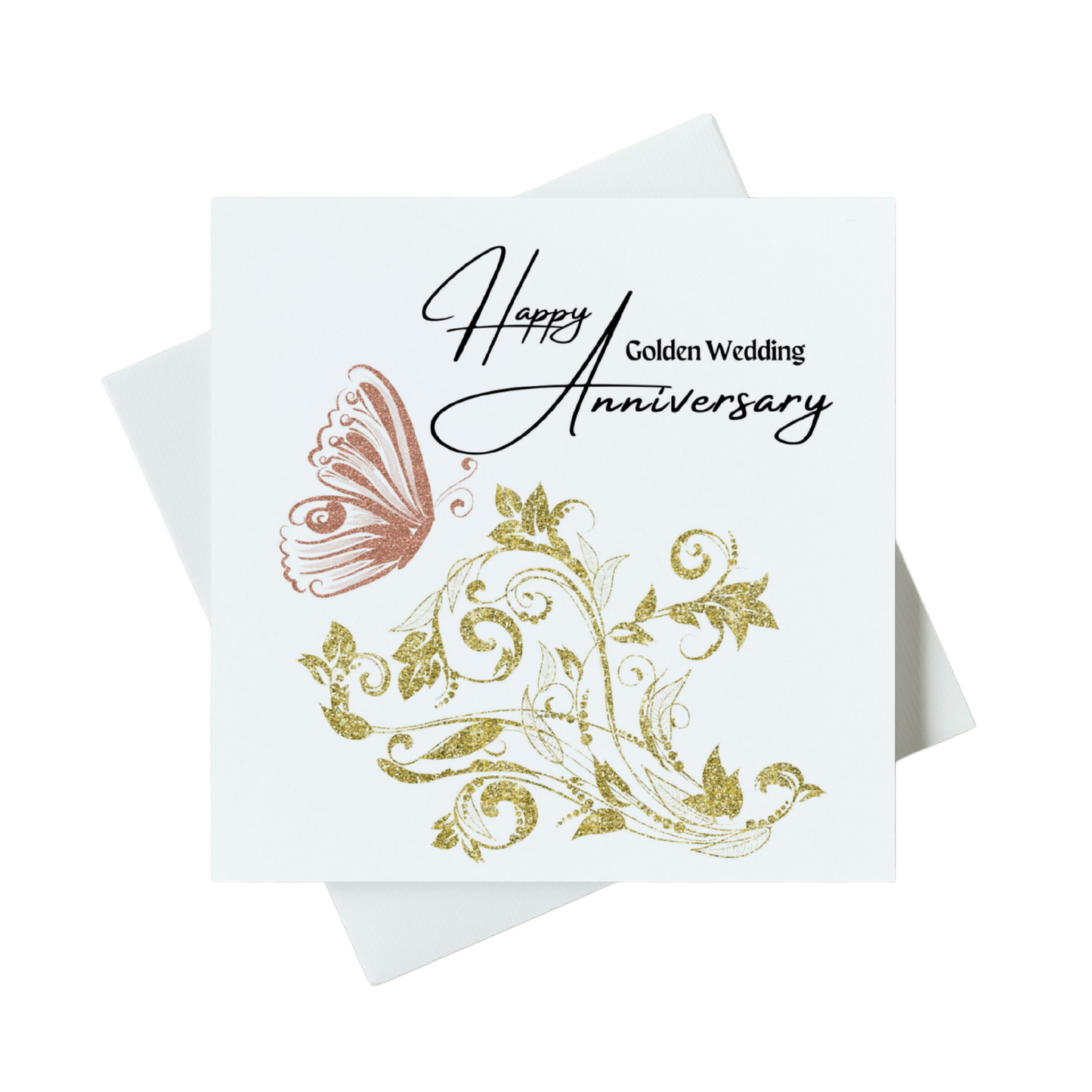 Happy Golden Wedding Anniversary Card