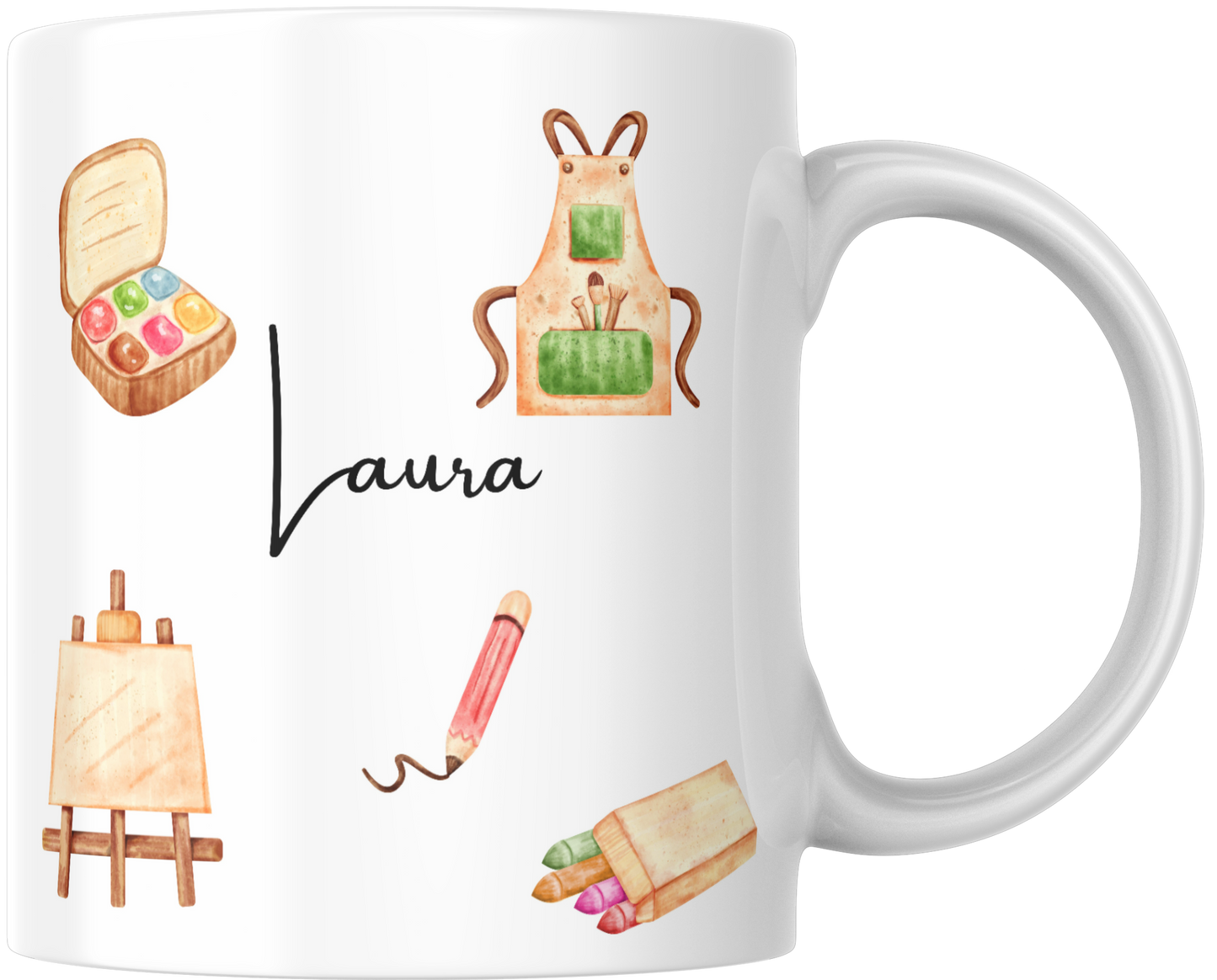 Personalised Artists Gift Mug