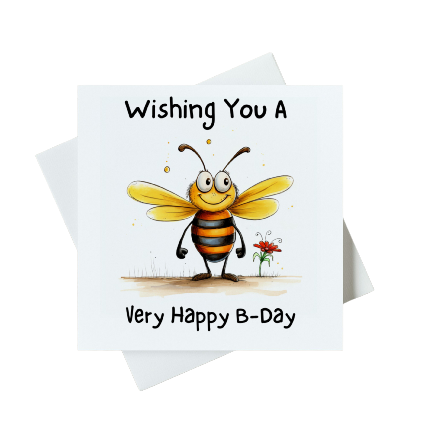 Wishing You A Very Happy B-Day Card