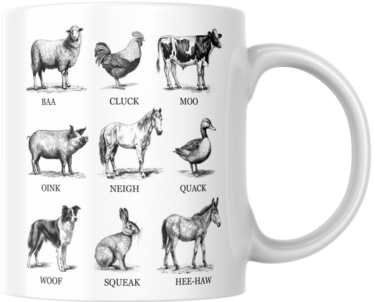 Animal Sound Gift Mug