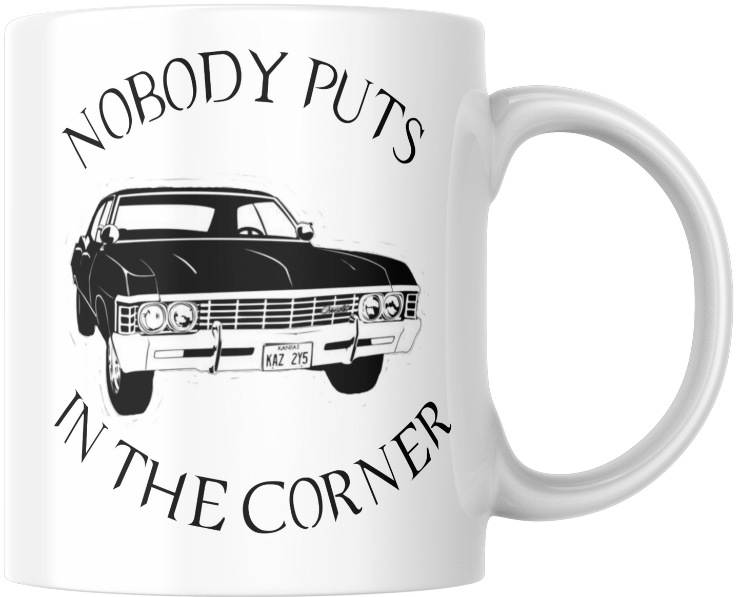 Nobody Puts Baby In The Corner Gift Mug