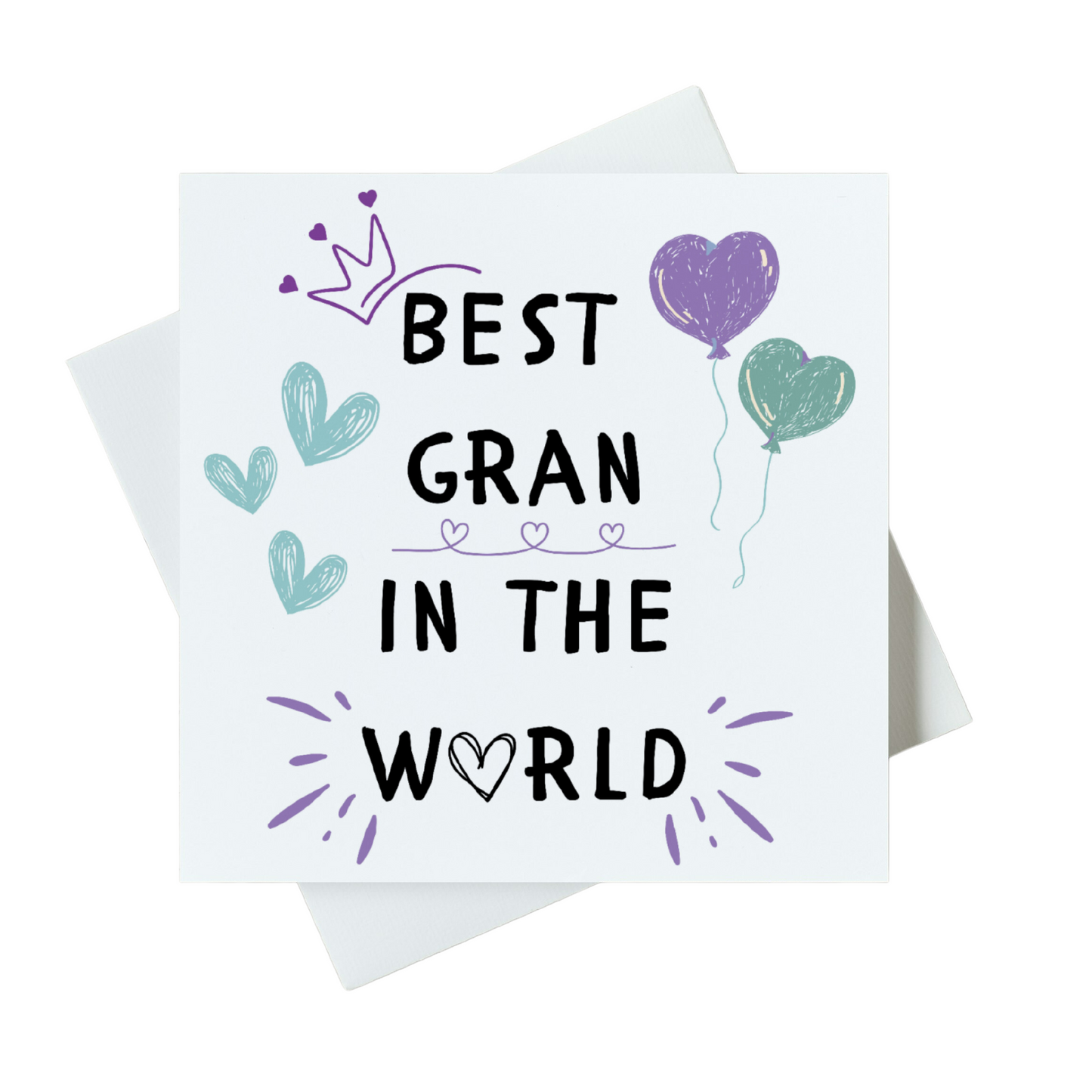 Best Gran In The World Card