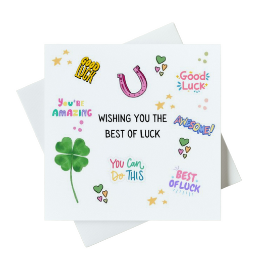 Wishing You The Best Of Luck Card