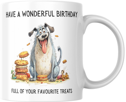 Have A Wonderful Birthday Full Of All Your Favourite Treats Mug & Coaster