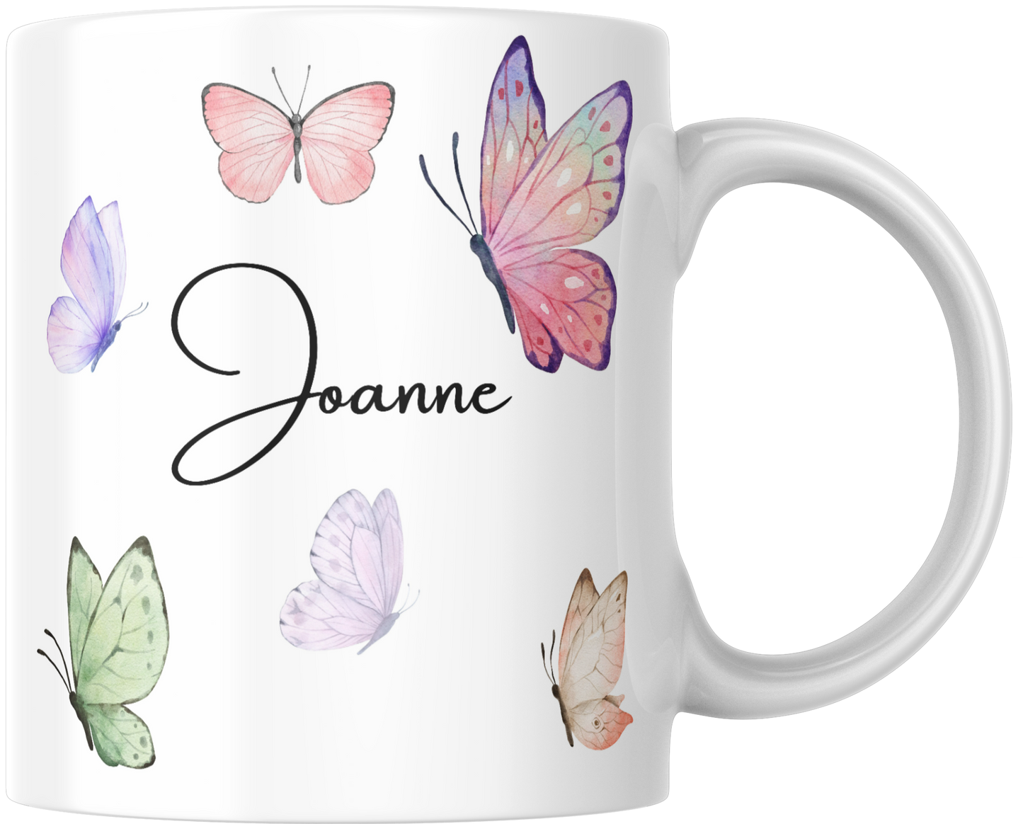 Personalised Butterfly Gift Mug