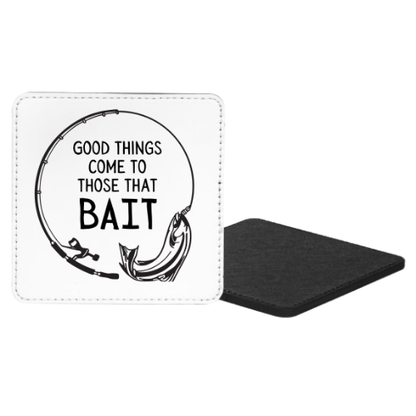 Good Things Come To Those That Bait Mug & Coaster