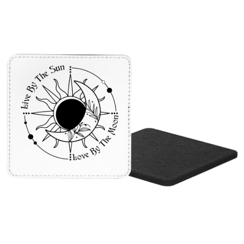 Live By The Sun Love By The Moon Mug & Coaster