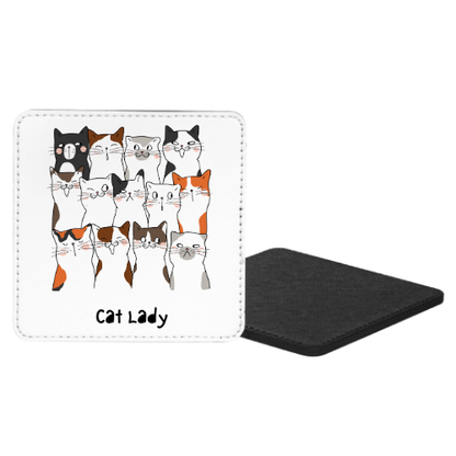 Cat Lady Mug & Coaster