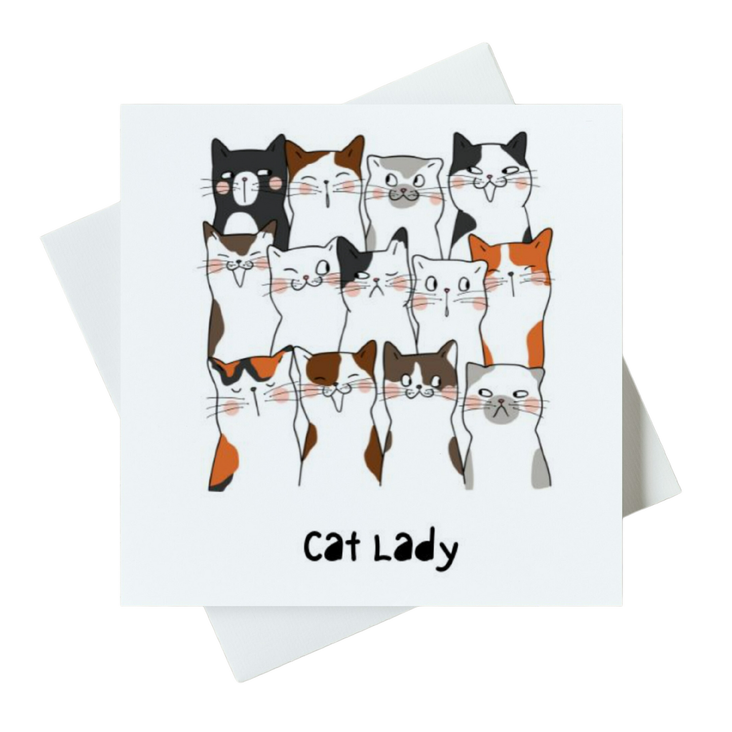 Cat Lady Card