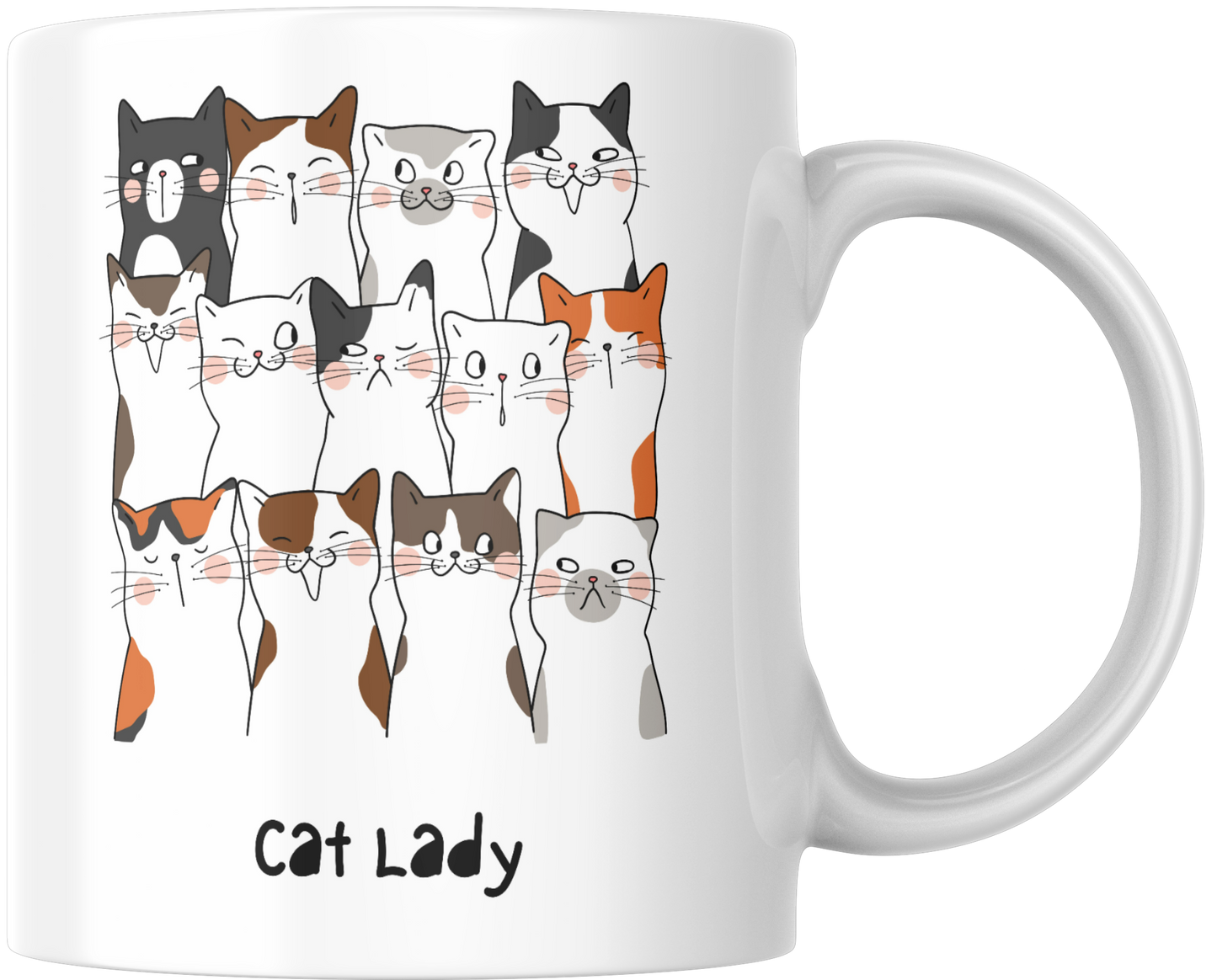 Cat Lady Gift Mug