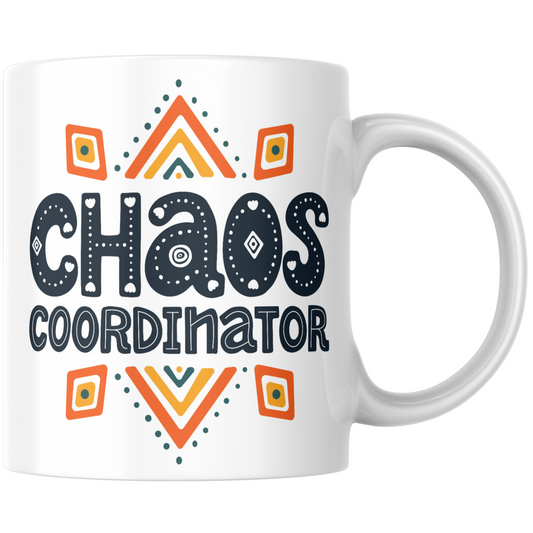 Chaos Coordinator Orange Gift Mug