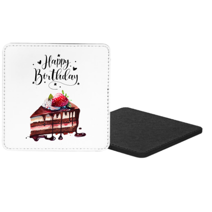 Happy Birthday Chocolate Cake Mug & Coaster