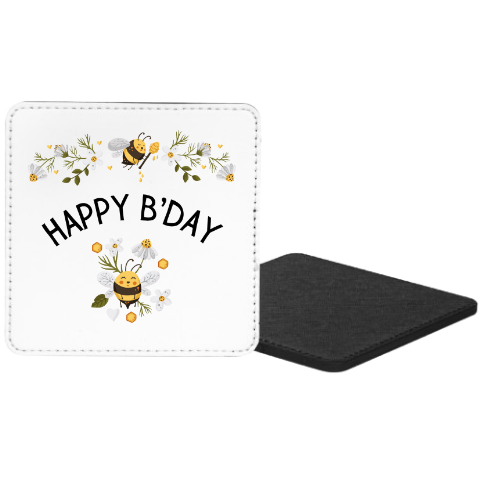 Happy B'day Mug & Coaster