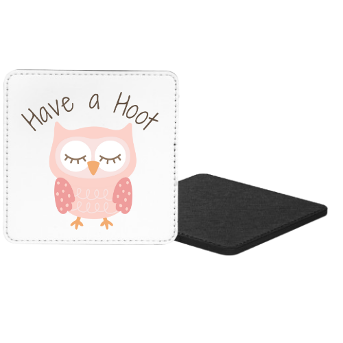 Have A Hoot Mug & Coaster