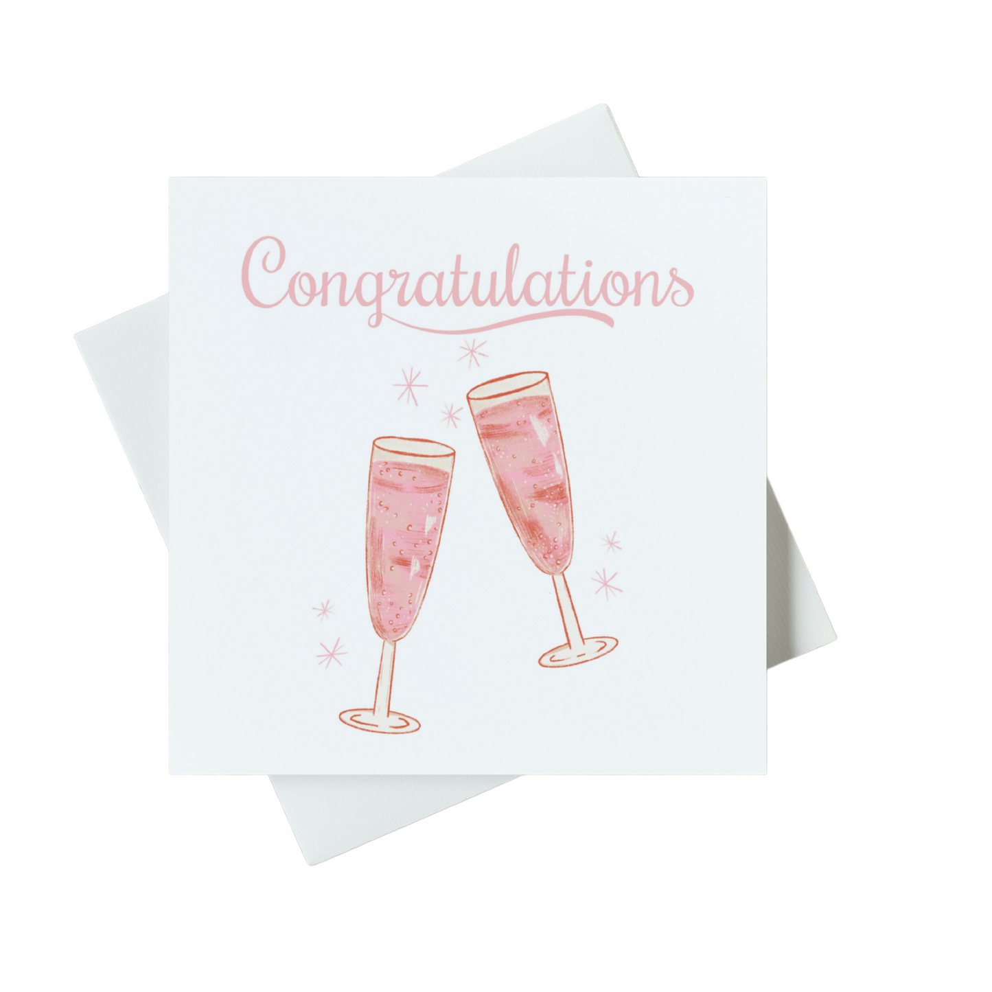 Congratulations Pink Card