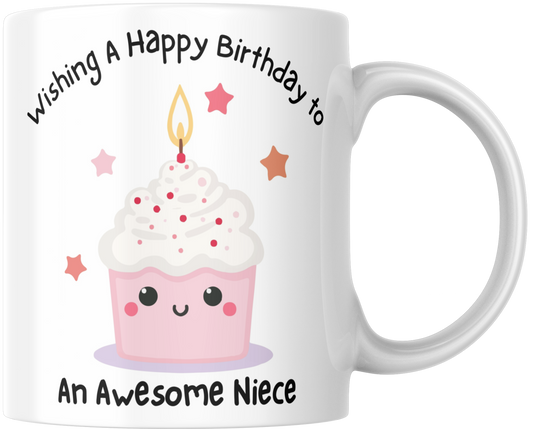 Wishing A Happy Birthday To An Awesome Niece Gift Mug