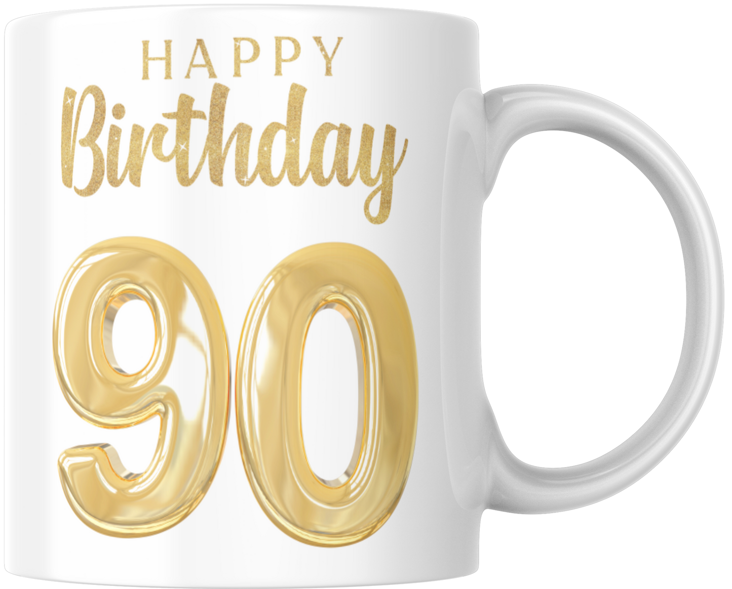 Happy Birthday 90 Gift Mug