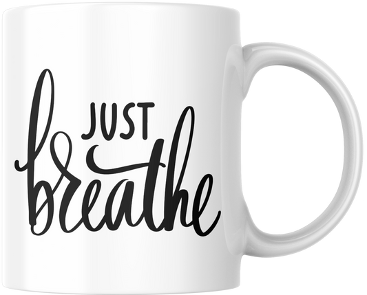 Just Breathe Gift Mug