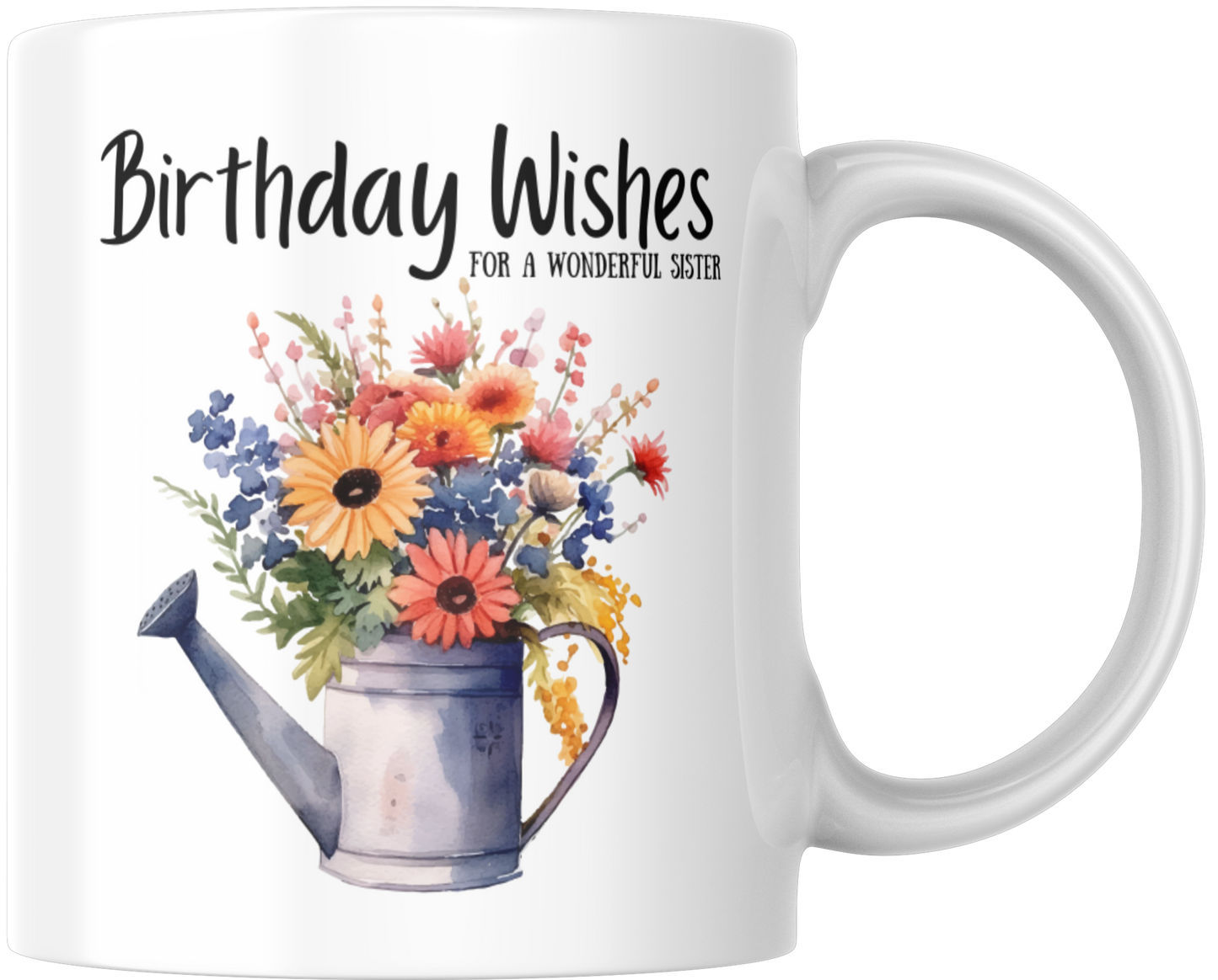 Birthday Wishes To A Wonderful Sister Gift Mug