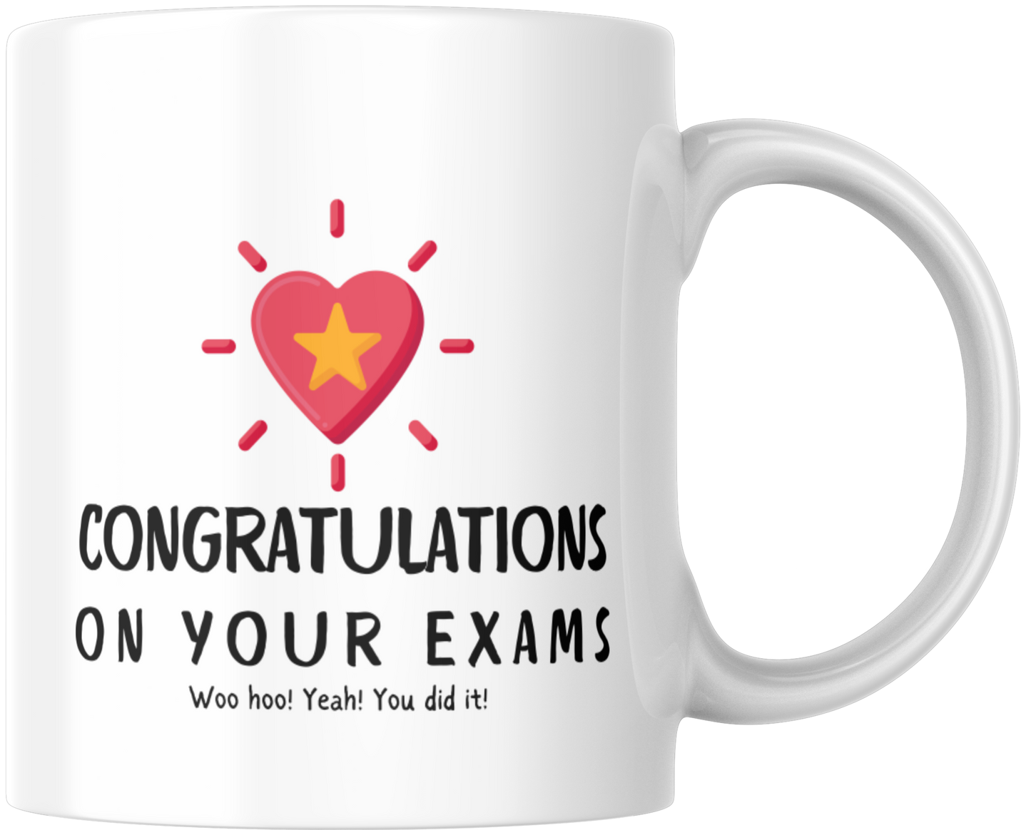 Congratulations On Your Exams Gift Mug