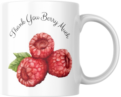 Thank You Berry Much Mug & Coaster