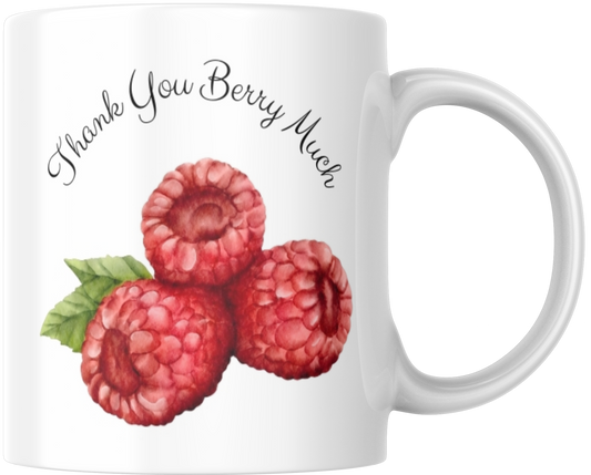 Thank You Berry Much Gift Mug