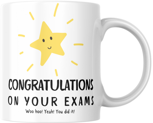 Congratulations On Your Exams Gift Mug