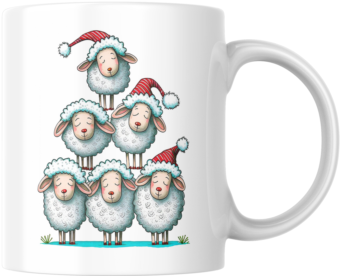 Christmas Sheep Gift Mug