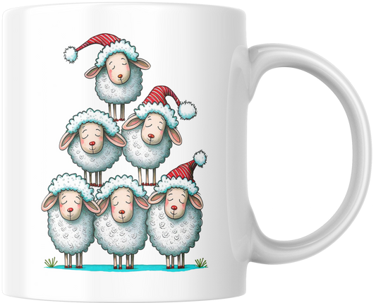 Christmas Sheep Gift Mug