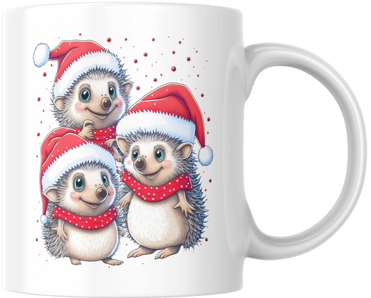 Christmas Hedgehog Gift Mug