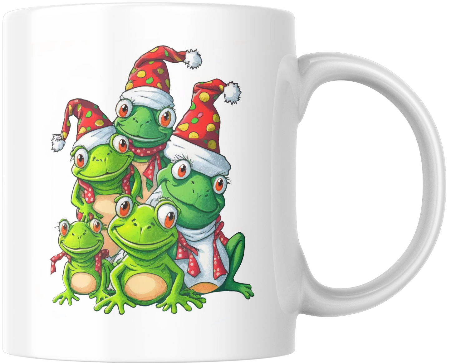 Christmas Frog Gift Mug