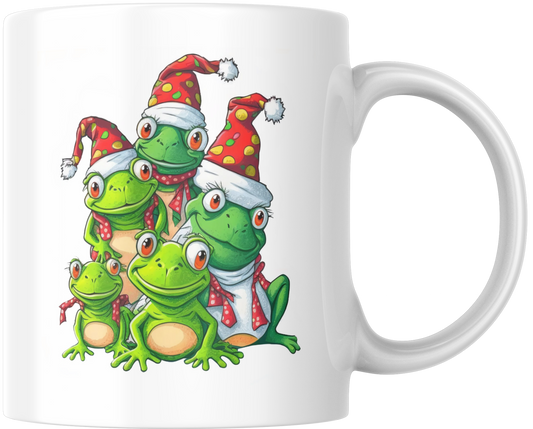 Christmas Frog Gift Mug